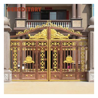 China Sliding best price house gates and low wall barriers gates factory for sale