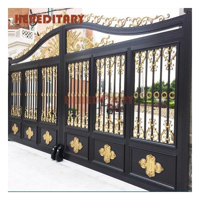 China 2020 Contemporary Stylish Black Electric Aluminum Door And Indian Home Base Track Designs for sale