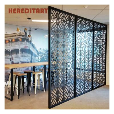 China New classic/postmodern modern restaurant decorative metal partition screen partition for indoor room dividers for sale