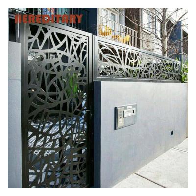 China Modern Aluminum Laser Cut Screens Panel Metal Security Screen Doors for sale