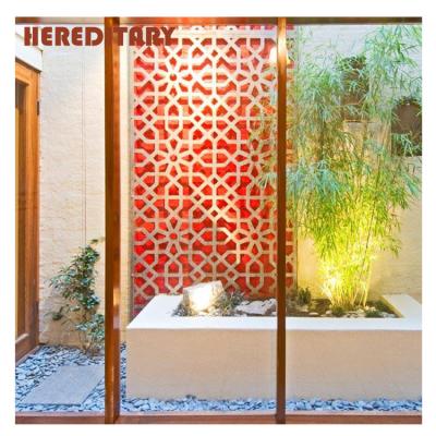 China Easily Assembled Laser Cut Garden Screens Room Dividers With Decorative Metal Screen Panels Metal Screen for sale