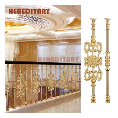 China Indoors Patterns Stairs Casting Aluminum Railings Eclectic Pot Railing For Balcony for sale