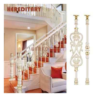 China Eclectic Modern Huose Stair Post Fencing Kits Aluminum Railings For Outdoor Steps for sale