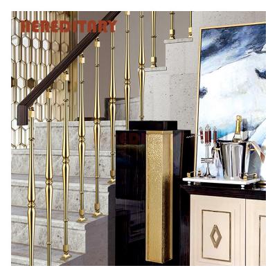 China Modern gold color aluminum fence price k modern interior of hotel for sale