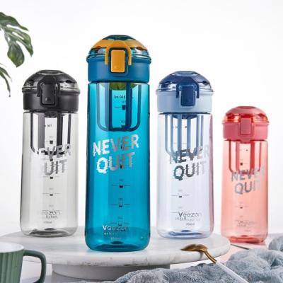 China 2022 Amazon Sustainable Hot Sale 750ml Bpa Free Custom Tritan Eco-Friendly Sports Drinking Gym Water Bottle for sale