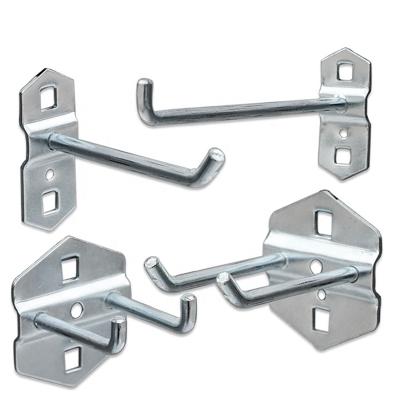 China As Picture Yixiu Factory Direct Supply Tools Hang Square Hole Dish Hooks For Hardware Tools Storage Hook for sale