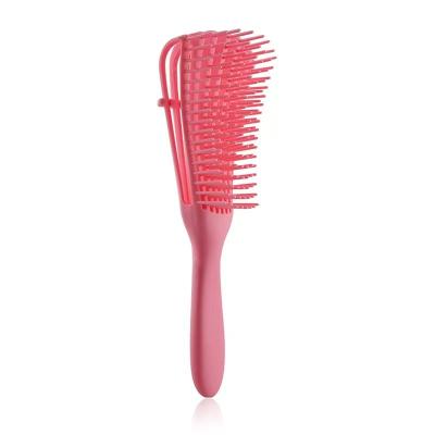 China For Non-Slip Rubber Hairbrush Detangler Hairbrush Men Women Salon Octopus Curly Hair Brush Home Use Scalp Massager Curly Hair Detangling Brush for sale