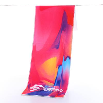 China Viable Microfiber Sublimation Printing Personalized Quick Dry Sports Microfiber Towel for sale