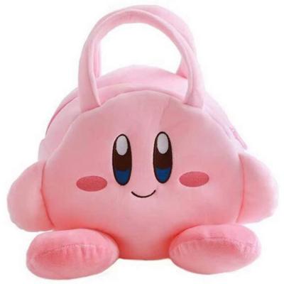 China Hot Selling Fashion Pink Plush Makeup Organizer Cosmetic Bags Cute Eco-friendly Felt Storage Purse Wholesale Hot Plush Bags for sale