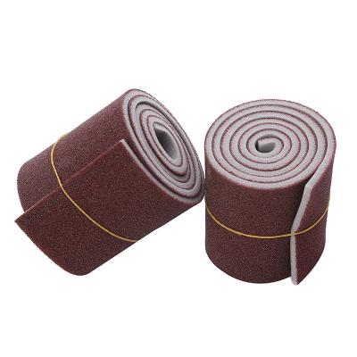 China New Custom Emery Rag Roll Brush Pots Rust Cleaning Cloth Custom Lazy Sponge China Viable Factory for sale