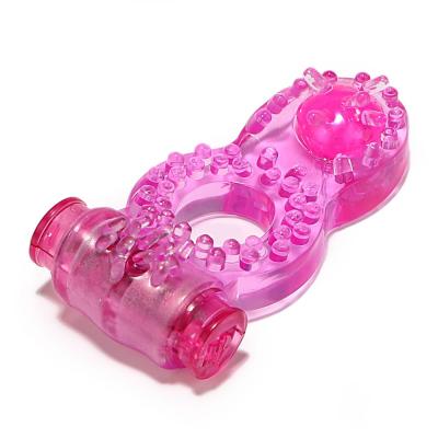 Chine Cock Ring Vibrator Penis Ring with beads for extra stimulation à vendre