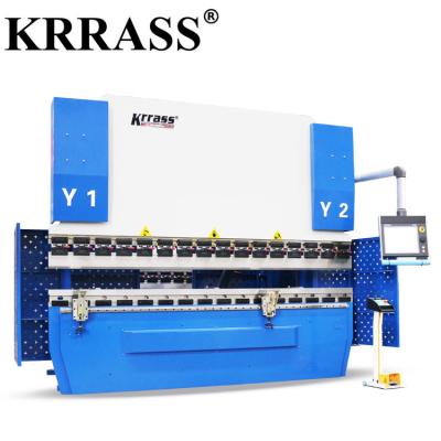 China Krrass 8 axis Press Brakes Machine with DA69T 3D system CNC plate bending en venta