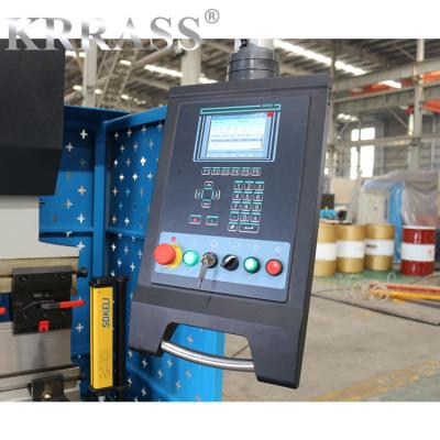 中国 100T E300 NC Press Brake Machine for 5mm thick Sheet Metal Bender WC67K 販売のため