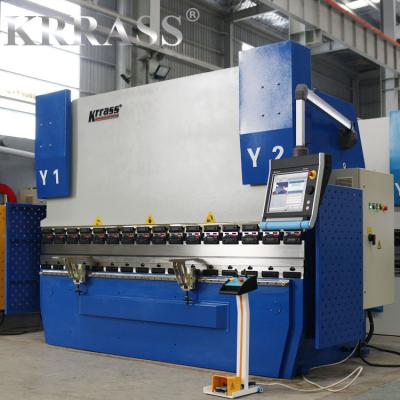 China DA66T maximum 8+1 Axis metal sheet plate hydraulic CNC press brake for sale