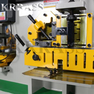 China Custom mold Q35Y-20 90Ton Hydraulic Ironworker machine for Shutters making for sale