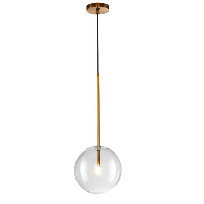 China Modern Industrial Loft Decor Nordic Glass Ball Pendant Lights Modern Vintage LED Hanging Lamp for sale