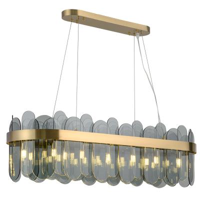 China High Quality Hanging Pendant Lights Contemporary Decorative Glass Chandeliers Pendant Light Modern Minimalist Luxury Chandeliers for sale