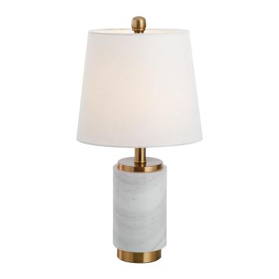 China Wholesale Modern Creative Classic Reading Lamp Bedside Marble Luxury Led Decorative Table Lamp for sale