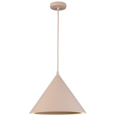 China Post Modern Decorative Colorful Aluminum Shade LED Lamp Hanging Pendant Light for sale