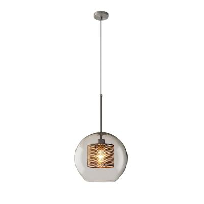 China Contemporary Nordic Minimalist Industrial Style Glass Lamp Cover Home Decor Lighting Modern Pendant Light for sale