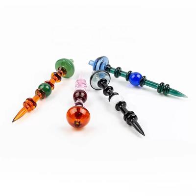 China Modern Glass Dabber Nail Oil Tools Carburetor For Wax Oil Tobacco Quartz Sausage Nails Glass Water Pipe for sale