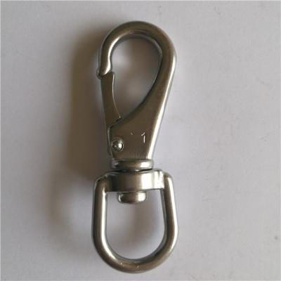 China Purse Stainless Steel Snap Eye Swivel Hook for sale