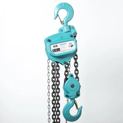 China 2ton Chain Block Chain Hoist Factory Supply Factory Supply Chain Block MSA Manual Mutian Type Trolley for sale