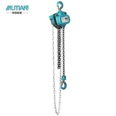 China Hot Selling Goods Crane 1t 2t 3t 5t 10t Heavy Level Manual Iron Lifting Chain Block for sale