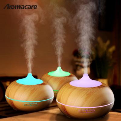 China Hotel Customized Electric Wooden Grain Aroma Diffuser Aroma Diffuser Essential Oil Diffuser for sale