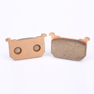 China Sintered Copper OEM Sintered Motorcycle Brake Pads For KAWASAKI FA068 for sale