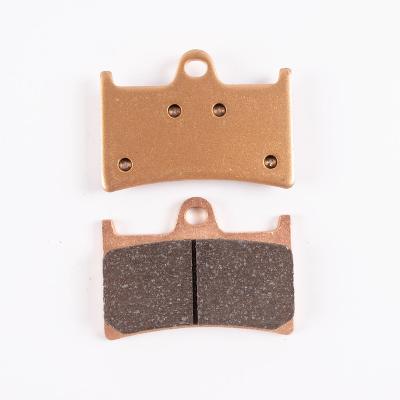 China Motorcycle Disc Brake Sintered Copper Front Motorcycle Brake Pad For YZF R1 YZF R6 for sale