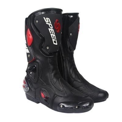 China Slip - proof motorcycle riding shoes racing cross-country boots men's anti-fall motorcycle boots shoes for sale