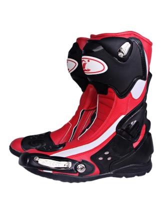 China Export Safe Motorcycle Non-slip Shoe Recycling Motorcycle Racing Shoes Outdoor Motorcycle Boots Leisure Equipment Recycling Boots for sale