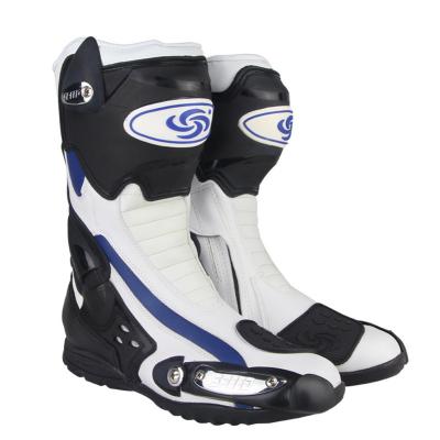 China Safe Motocross Boots Protect Fashion - Long Styled Professional Motocycle Racing Shoes With Steel Sole for sale