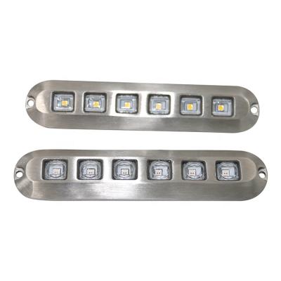 China IP68 6w Boat Drain Plug Lighting Led Underwater Light DC12v for sale