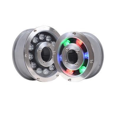 China Fountain cheap price 12W led fountain light DC12 DC24V underwater led lights for fountain for sale