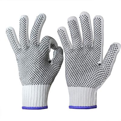 China Protective Hand Pvc Dotted Cotton Cheap Cotton Gloves For Work for sale