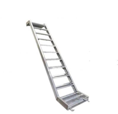 China China Manufacturer Scaffolding Material Scaffold Industrial Stair Stairs Step Aluminum Ladders for sale