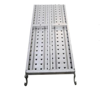 China Industrial Metal Planks Platform Scaffolding System Scaffolding Platform Working Decking Metal Steel Plank for sale