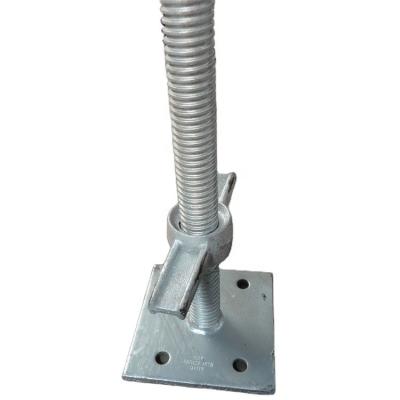 China HDG 38x600mm Industrial Hollow Adjustable Scaffolding Screw Jack Post 2022 for sale