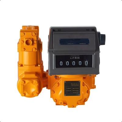 China Lpg gas flow meter/LC quality diesel LPG solid flow meter with valve 50mm/2