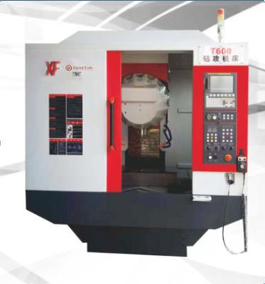 China Building Material Shops Milling Hole Drilling 5 Vertical Axis Controller CNC Machining Center Drilling Machine, Milling and High-speed Tapping T6 for sale