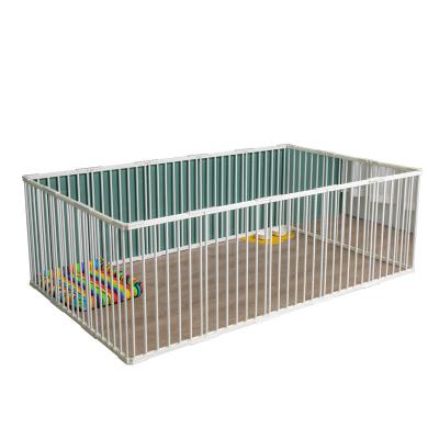 China Plastic Fence Small and Medium Dog Cage Door Isolation Dog Barrier Pet Kennel Indoor Household Fence for sale