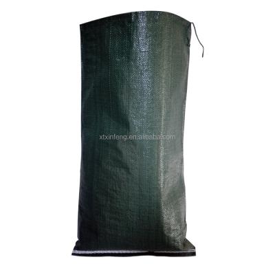 China 50kg 100kg pp woven sandbag sandbag high quality thick strong moisture proof pp plastic sand packing bag for sale