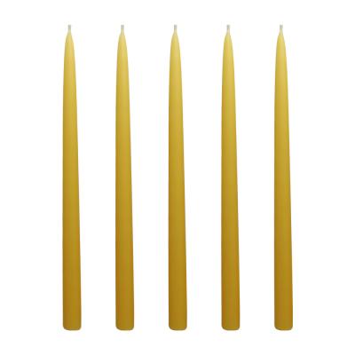 China Natural fragrance zhongyi natural beeswax candle, beeswax taper candle for sale