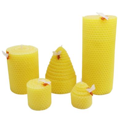 China Natural Perfume China Suppliers Manufactures Various Beautiful Multicolor Natural Beeswax Candles for sale