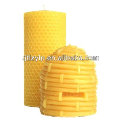 China Natural Perfume China Manufacturer Sells Yellow Natural Honeycomb Beeswax Candles For Home Decorate for sale