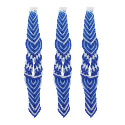 China For havdalah factory wholesale fancy candle high quality chavdalah beautiful braid candles for sale for sale