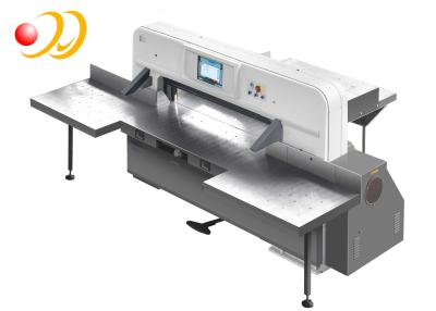 China Programmed Hydraulic Paper Cutting Machine , Automatic Paper Cutter With Touch Screen for sale