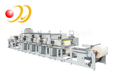 China Wide Web Series Flexo Printing Machine High Efficiency Handy Control Panel for sale